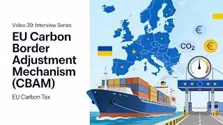 Механизм корректировки углеродных границ ЕС (CBAM) | Европейский климатический налог #серияинтерв...