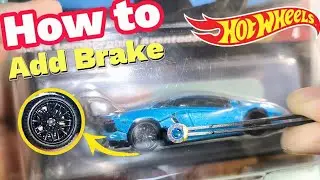 How to Hotwheels Add Brake | ELITE 1/64 LP700-4
