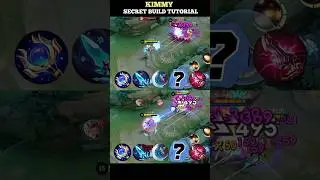 ☑️Kimmy Secret Build Tutorial from Aprome | #mlbbshorts