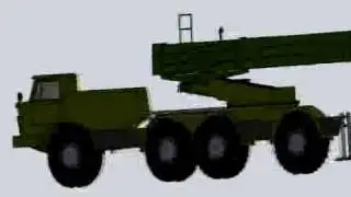 РСЗВ УРАГАН БМ 9П140.flv
