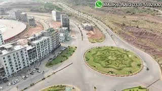 Park view city Islamabad Down town Complete Drone View | Malik Junaid Gains Real Estate