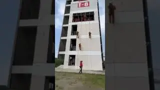 RAPELLING #bfp #training #jtp #roperescue #rappelling