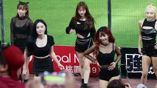 20231108 台灣大賽G4 Rakuten Girls 樂天女孩│西區中場舞(XG - TGIF)