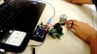 Sistema de Control PI Motor con Encoder Labview/Arduino