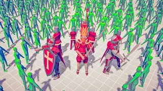 🧟 100x ZOMBIE ARMY 🧟 VS 👑 EVERY TEAM 👑 / Totally Accurate Battle Simulator ( TABS )