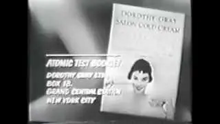 Radiation is Good For Your Skin Shocking 50's Commercial