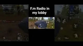 FM radio in my lobby #youtubeshorts #ytshort #pubg #pubgshorts #ytshort