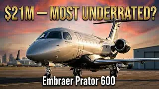 Inside the $21M Embraer Praetor 600 &mdash; The Private Jet Nobody Talks About