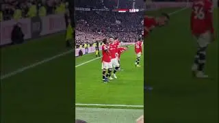 Telles and Fred celebration #shorts #football #manchesterunited #crystalpalace #celebration #telles