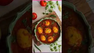 easy egg 🥚 curry recipe 🤤🔥#food #recipe #cooking #foodshorts
