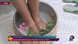 Dicas para desestressar e criar um momento de spa em casa