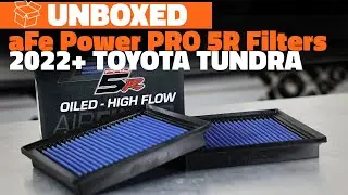 Unboxed | aFe Power Magnum Flow Pro 5R Air Filters 2022+ Toyota Tundra / 2023+ Toyota Sequoia