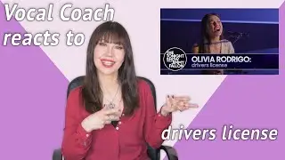 Vocal Coach Reacts to 'drivers license' - Olivia Rodrigo [The Tonight Show star. Jimmy Fallon 2021]