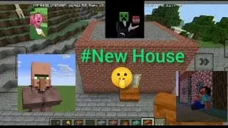 New House For Villagers 🤫|| secre For Villagers 🤫😁 #minecraftviral #gaming #minecraftbuilding 