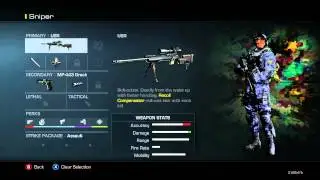 CoD Ghosts Competitive Class Setups!