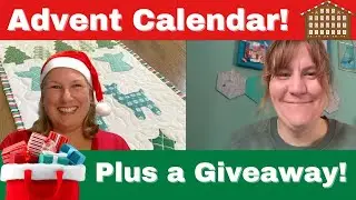Quilter's Advent Calendar is LIVE + Free Patterns Giveaway