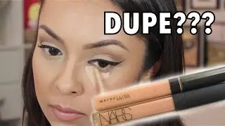 Nars Radiant Creamy Concealer vs Maybelline Fit Me Concealer - TrinaDuhra