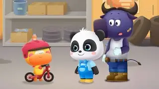 Baby Panda's World Of Science | Why are Wheels circular? | nursery rhymes |BabyBus Games