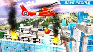 Helicopter flight pilot simulator/New helicopter games/Best games 2021/Helicopter flight simulator/1