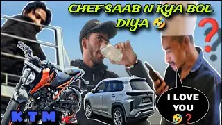 VIKAS CHEF N SIRI KO BOL DIYA I LOVE YOU 🤣 😄 || MASTI MASTI MAIN SARE KAM ❤️😎 || @HarishBharti06 