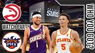 Atlanta Hawks vs Phoenix Suns | Live Play by Play | Watch Party Stream | #nba 1-23-26 🔥🏀