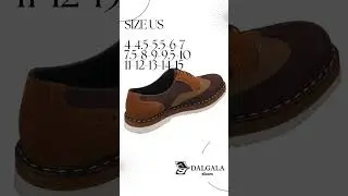 Men's Plus and Small Size Handmade Genuine Nubuck Oxford Shoes