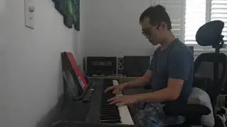 Un sospiro - Liszt - vibraphone on digital piano