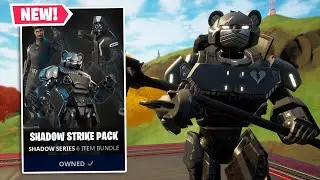 New SHADOW STRIKE Pack Gameplay in Fortnite!
