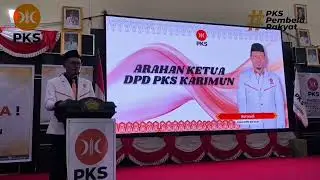 RAKERDA DPD PKS KARIMUN dan PELANTIKAN PENGURUS DPC PKS KARIMUN 21 Desember 2025