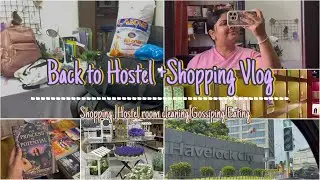 මාසෙකට පස්සෙ හොස්ටල් එකට💗🥺|Shopping vlog🎀|#nsbm #hostellifevlog #hostelroom #adayinmylife #vlog 