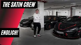 Unsere Autos sind angekommen 🏁! The Satin Crew!