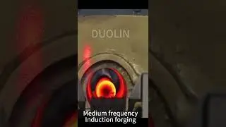 Experience the precision and efficiency of Duolin Induction Heating Systems in action!  #machine