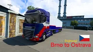 ETS2 | Brno to Ostrava (CZ) - highway