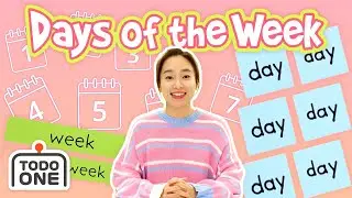 Дни недели 📅 Детский английский 🎉 Все на английском
