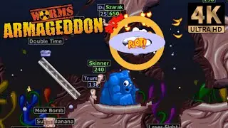 Worms Armageddon Online | Kaos 3 Players | PC 4K