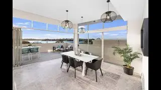 Stylish penthouse with panoramic water views & two entertaining terraces -Sylvania NSW- For Sale