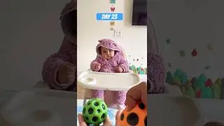 Day 23 : Baby Saanvi Running the Show 👶✨ | Sensory Balls, Play & Daily Routine | #minivlog #vlog
