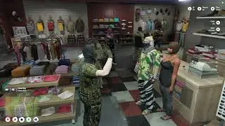 Clothing store robbery 