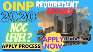 #OINP-Ontario Immigrant Nomination Program | OINP 2020 | OINP Program | OINP Latest News | #StayHome