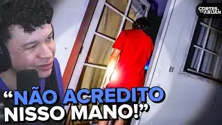 ARUAN REAGE: FLAGREI O RENAN SONÂMBULO ENTRANDO DENTRO DA CASA DO CASEIRO (RENATO GARCIA)