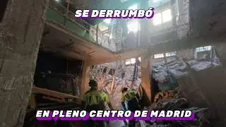 &iquest;Qu&eacute; caus&oacute; el derrumbe en Madrid?