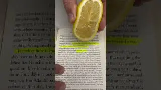 Лайфхак с лимоном и маркером 🤯