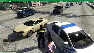 LSPDFR: gevaarlijke achtervolging?! Belgian police #1