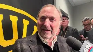 Gary Bettman At Bruins Centennial Game