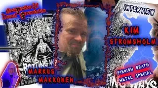 Finnish Death Metal Special : Rotting Ways to Misery authors Markus Makkonen & Kim Str&ouml;msholm