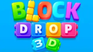 Block Drop 3D : Block Jam Game Gameplay Android Mobile