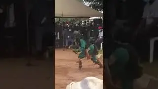 Gule wankulu dancers from Chiwa tribe in malawi