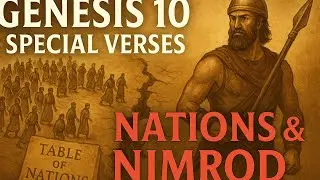 Genesis 10 Special Verses &ndash; Nimrod, Nations & The Divided Earth