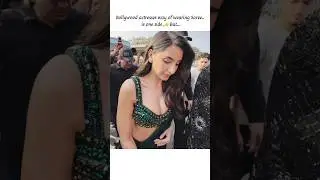 South Indian actresses wearing Saree is decent and cultured 😍 #shorts #shortsfeed #norafatehi