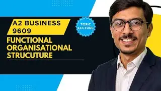 A2 Business 9609 | Functional Organisational Structure Explained | Advantages & Disadvantages
